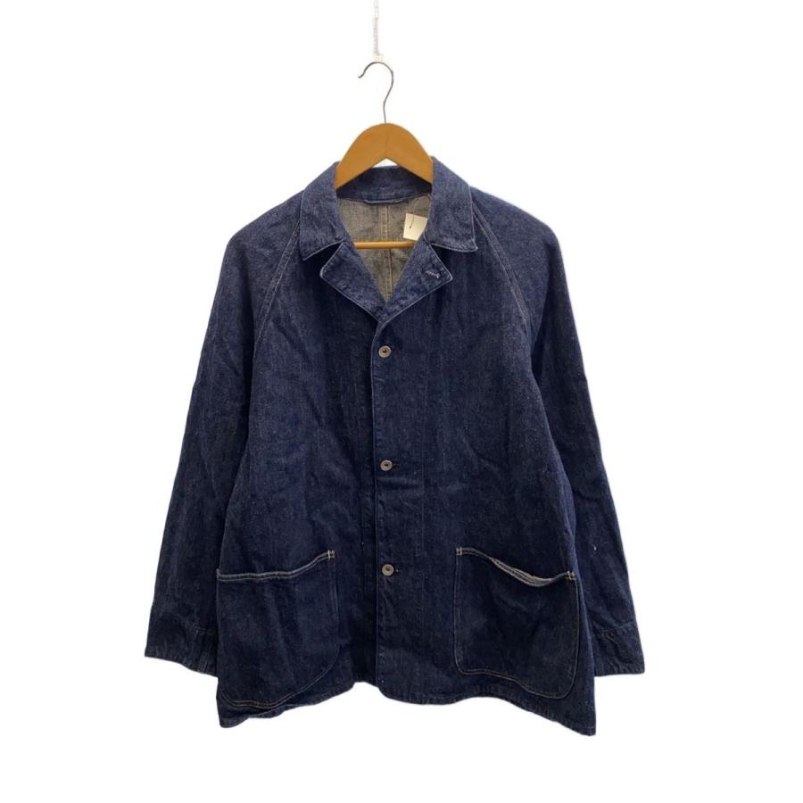 COMOLI◇21AW/デニムワークジャケット/2/デニム/インディゴ/U03-01013 