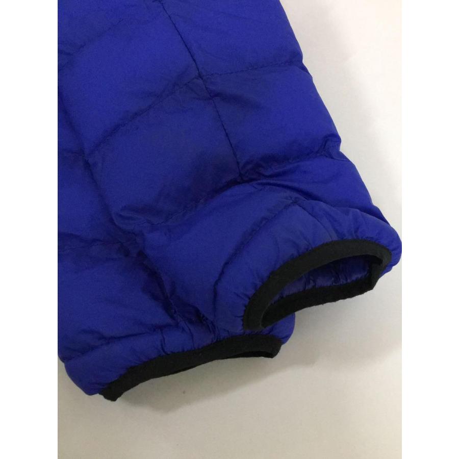 THE NORTH FACE◇ダウンジャケット/S/ナイロン/BLU/無地/NY81801B