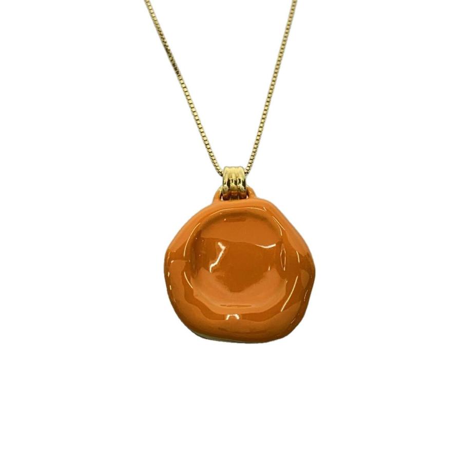 BOTTEGA VENETA◇ネックレス/SV925/GLD/トップ有/レディース