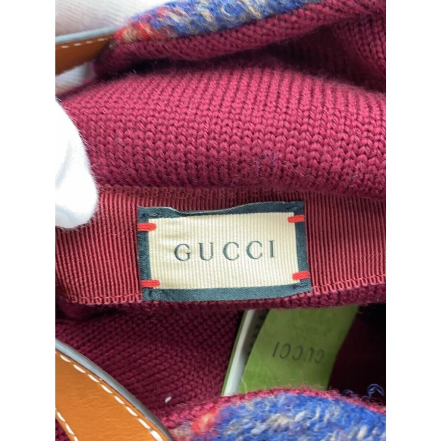 GUCCI◇グッチ/フライトハット/イヤーフラップ/M/ウール/マルチカラー