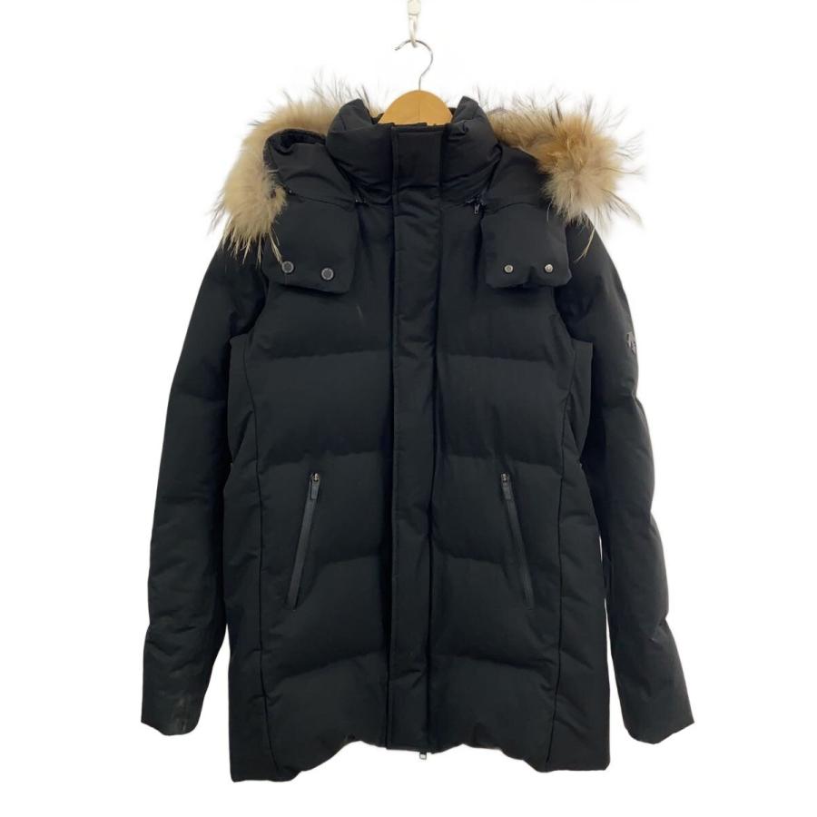 高級ダウンジャケット 一部店舗限定】Zegnaブラックシャドークレストブリッジチェックダウン