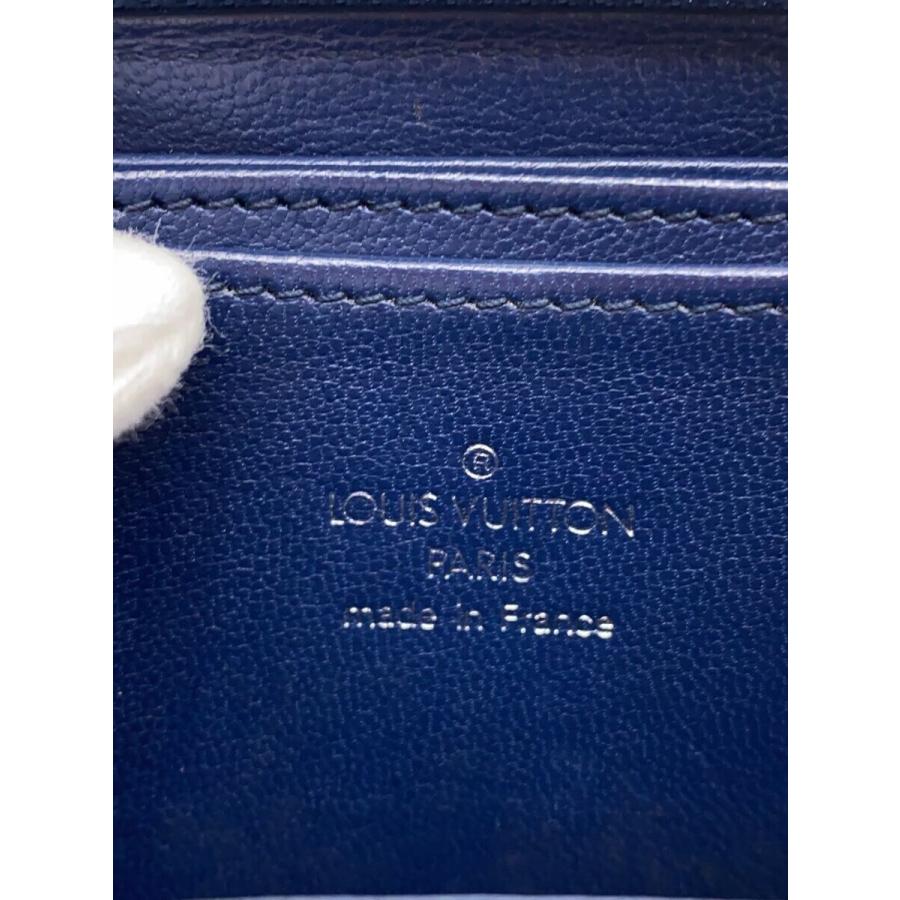 LOUIS VUITTON◇コインケース/--/BLU/総柄/レディース/N81187/ジッピー