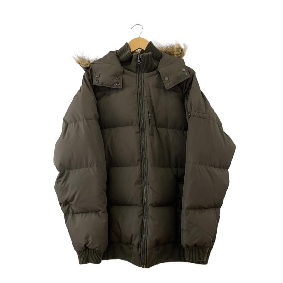 Columbia◇ダウンジャケット/XL/ポリエステル/KHK/無地/PM5111