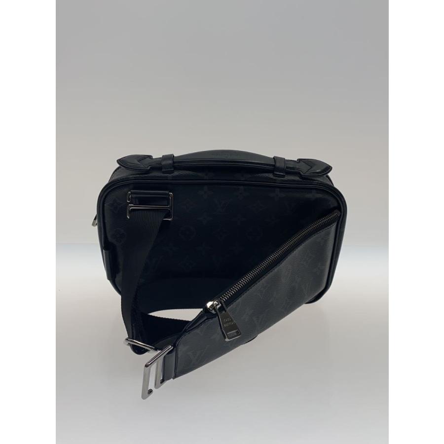 LOUIS VUITTON◇バムバッグ_モノグラム・エクリプス/PVC/BLK