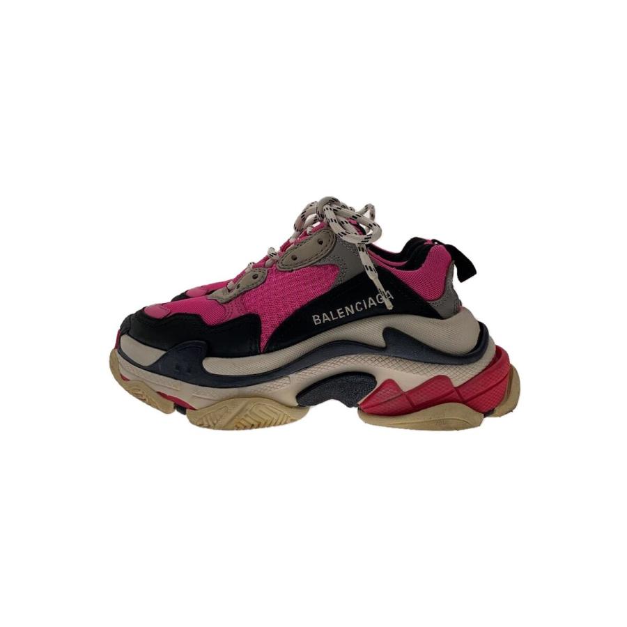 BALENCIAGA◇TRIPLE S/トリプルエス/ローカットスニーカー/22.5cm/PNK 