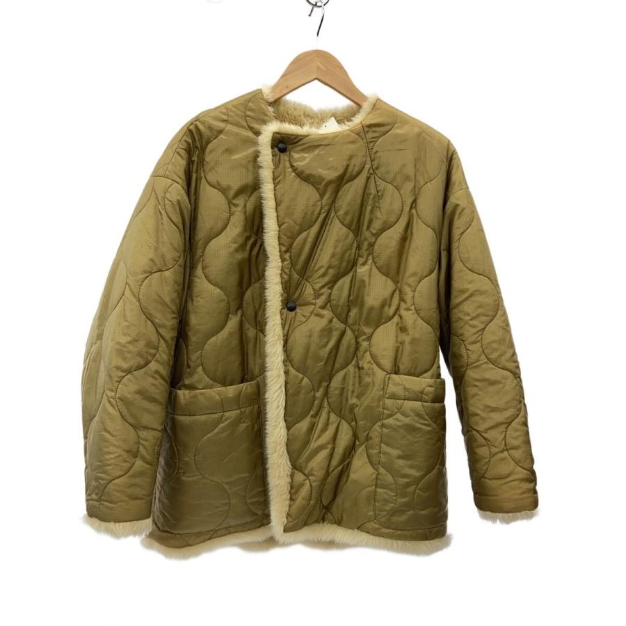 HYKE◇EDITION別注/フェイクファー/リバーシブルキルティング