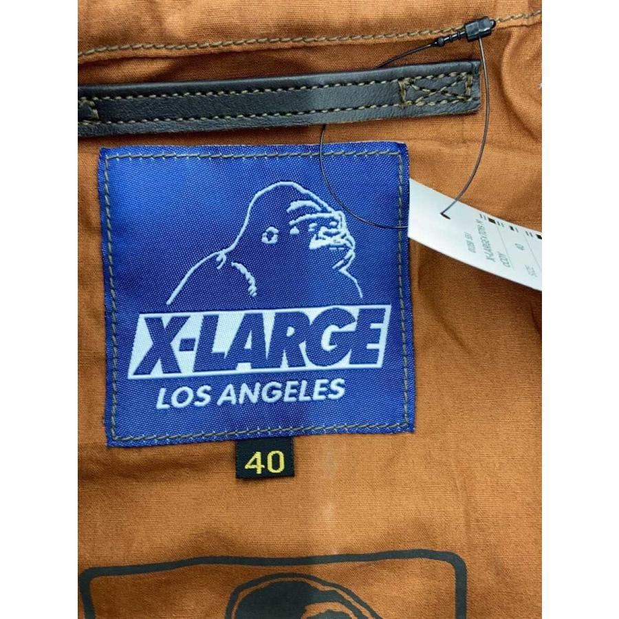 X-LARGE◆×TOYs McCOY/限定50着/20周年記念/A-2/フライトジャケット/40/馬革の画像