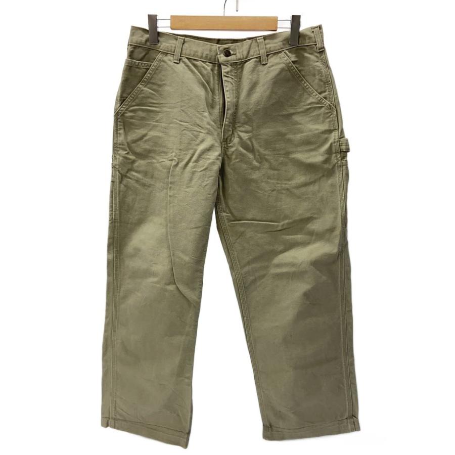 Carhartt◇Washed Duck Work Dungaree/ダックペインターパンツ/34