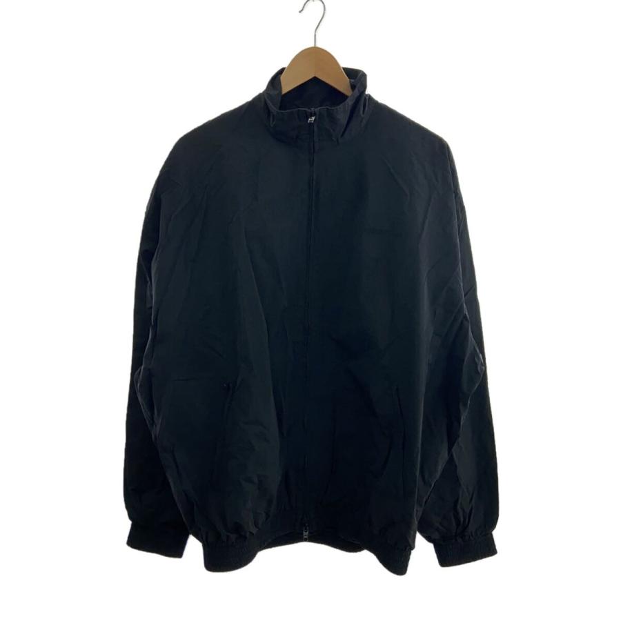バレンシアガ ナイロンジャケット 46 BALENCIAGA◇ナイロンジャケット/46/ナイロン/BLK/プリント : セカンド