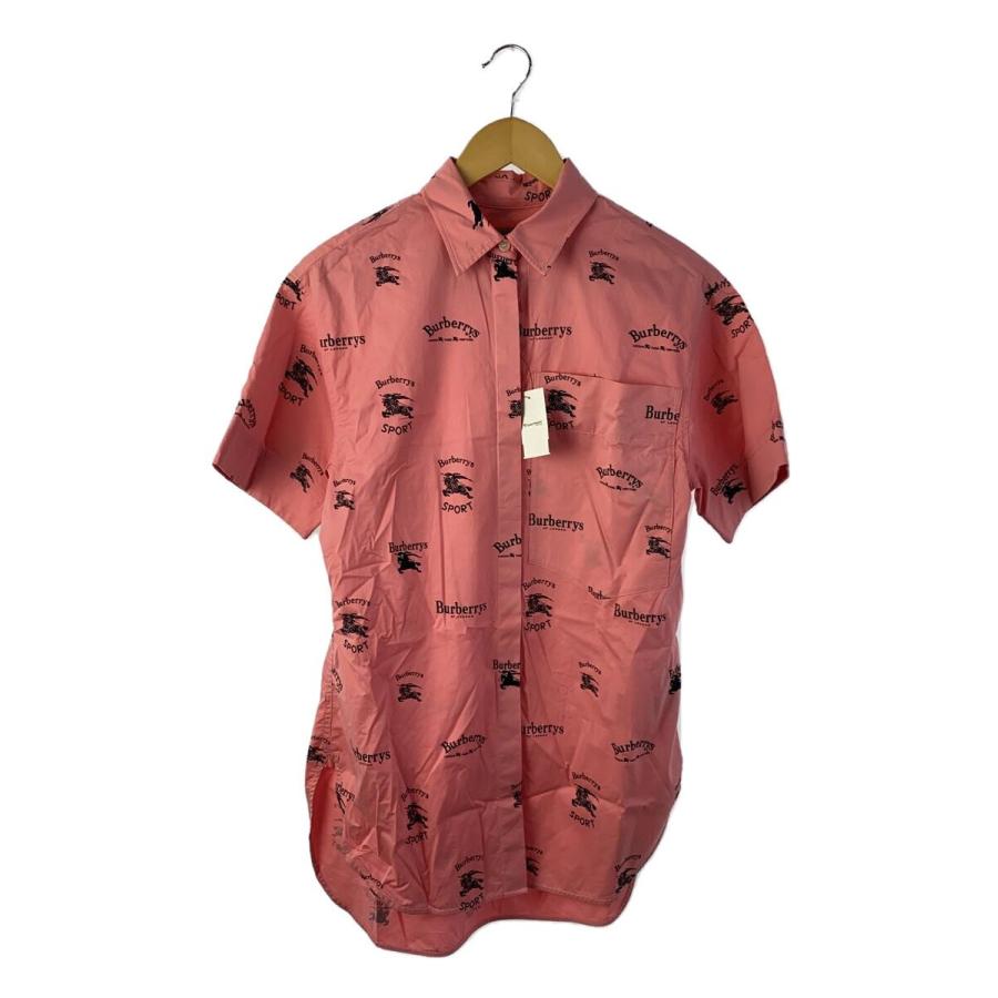 BURBERRY LONDON◇半袖シャツ/4/コットン/PNK/THHUATHA2517NON/メンズ