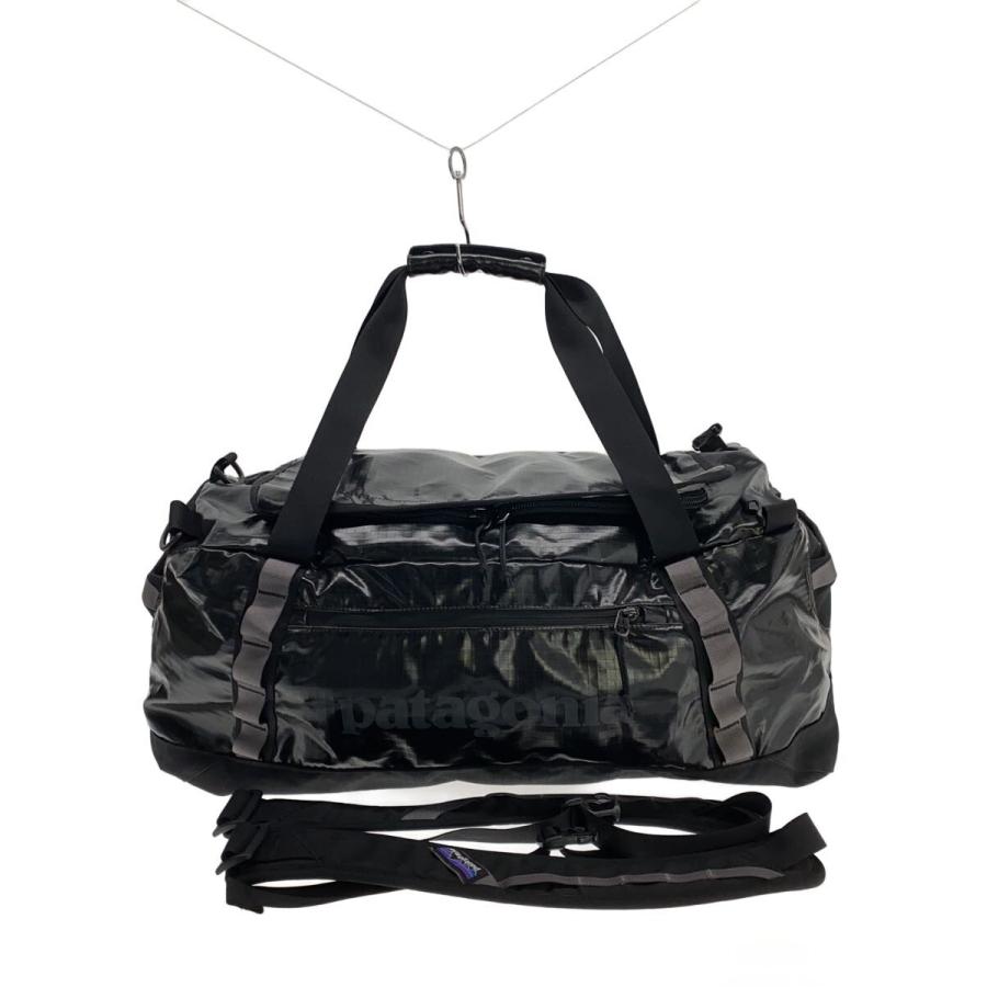 patagonia◇ブラックホールダッフル/ボストンバッグ/--/BLK/無地