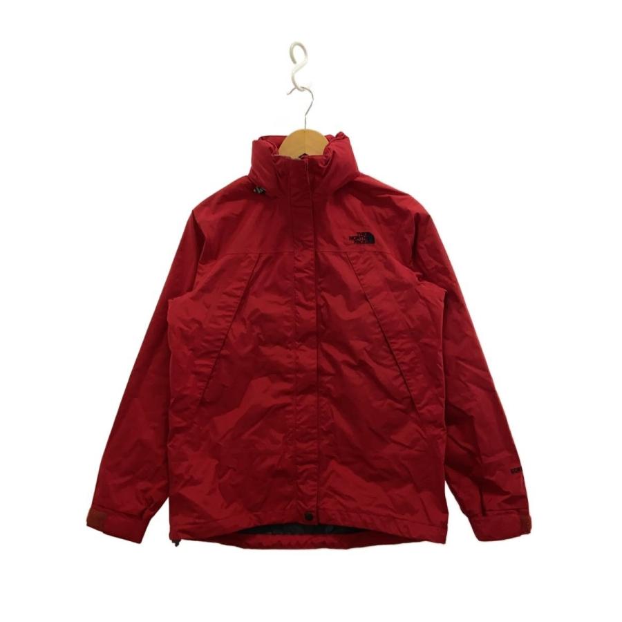 THE NORTH FACE◇マウンテンパーカー/L/ナイロン/RED/無地/NPW15925