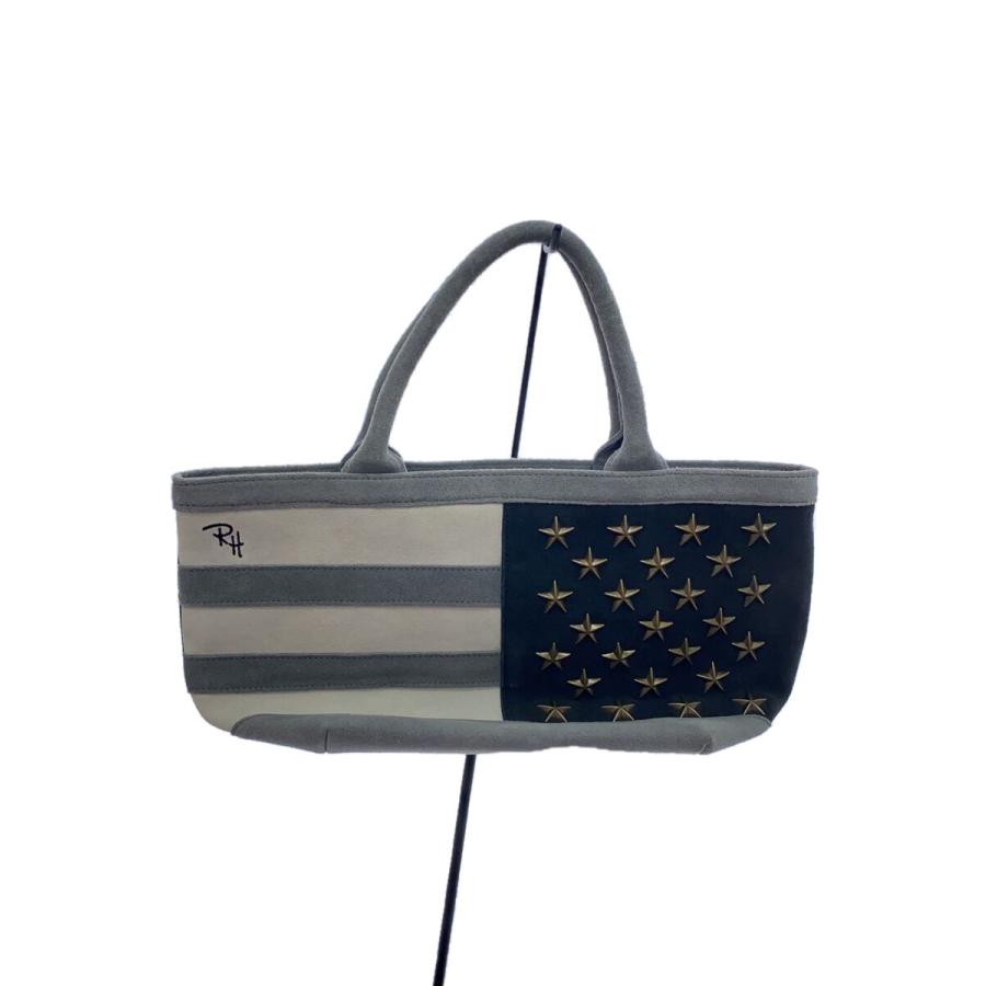 Ron Herman◇スタースタッズ/ハンド/トートバッグ/スウェード/GRY  