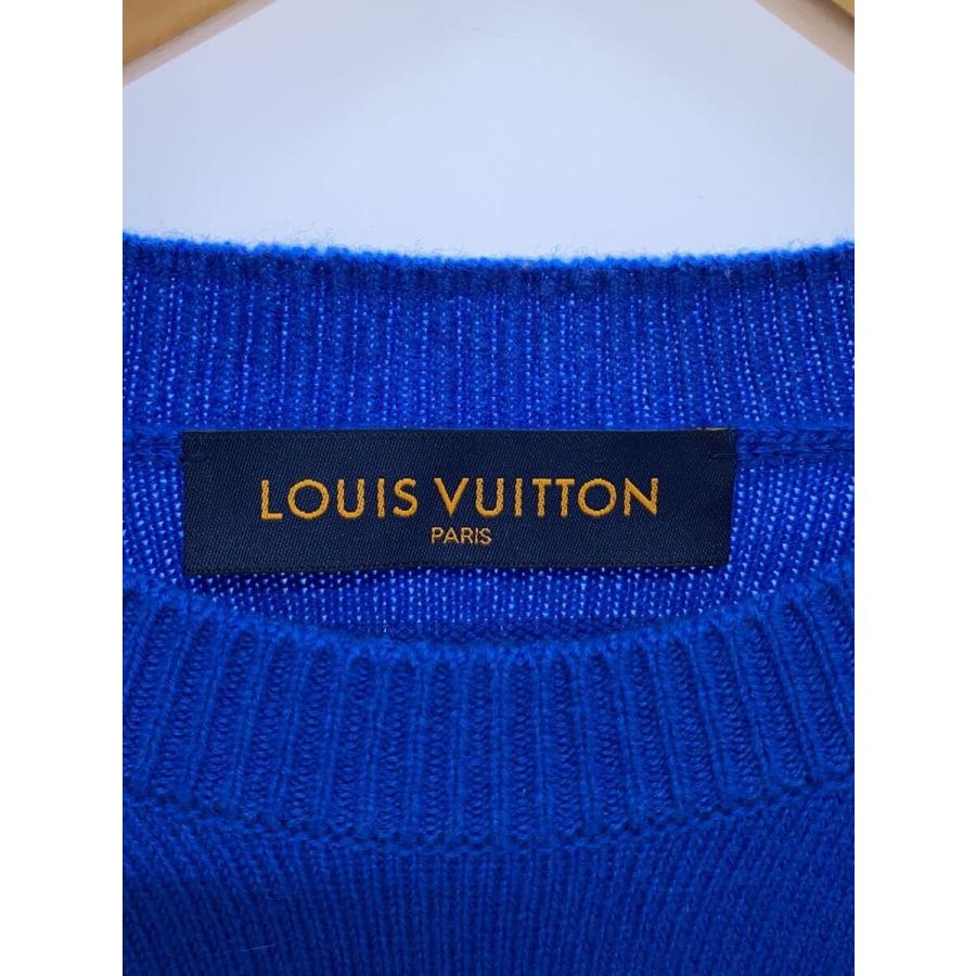 LOUIS VUITTON◇LVカフスカシミヤクルーネック/ニット・セーター(薄手