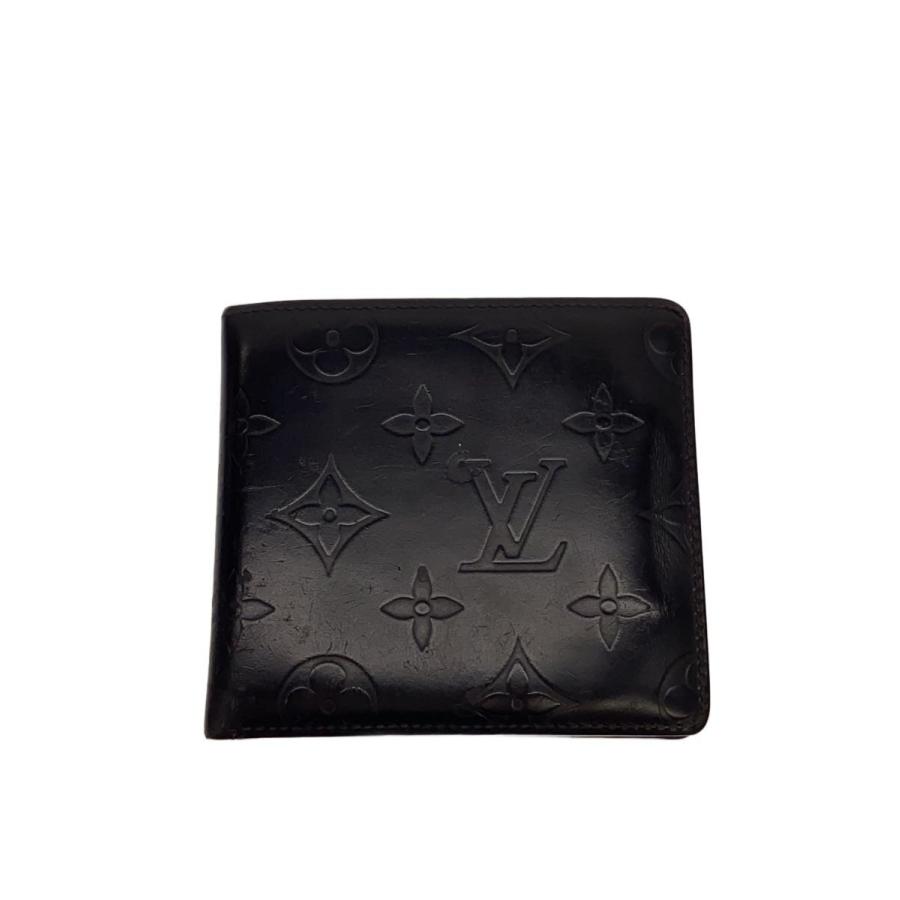LOUIS VUITTON◇ポルト・フォイユ・コンパクト_モノグラム・グラセ