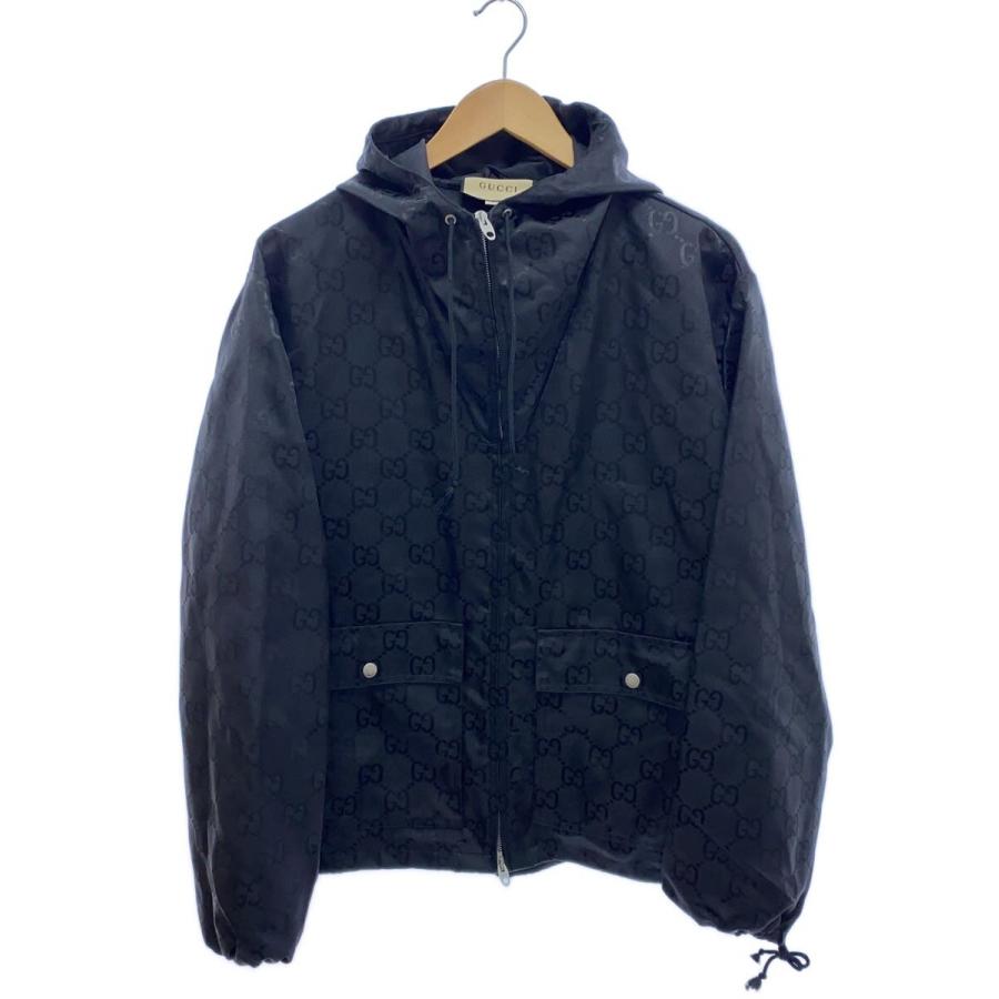 GUCCI ブラック ジャケット ブルゾン GUCCI◇20AW/OFF THE GOOD/ジャケット/48/ナイロン/ブラック/黒