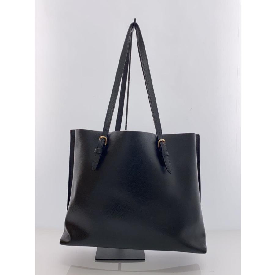 COACH◇モリー トート/Mollie Tote/バッグ/レザー/ブラック/黒/E2240
