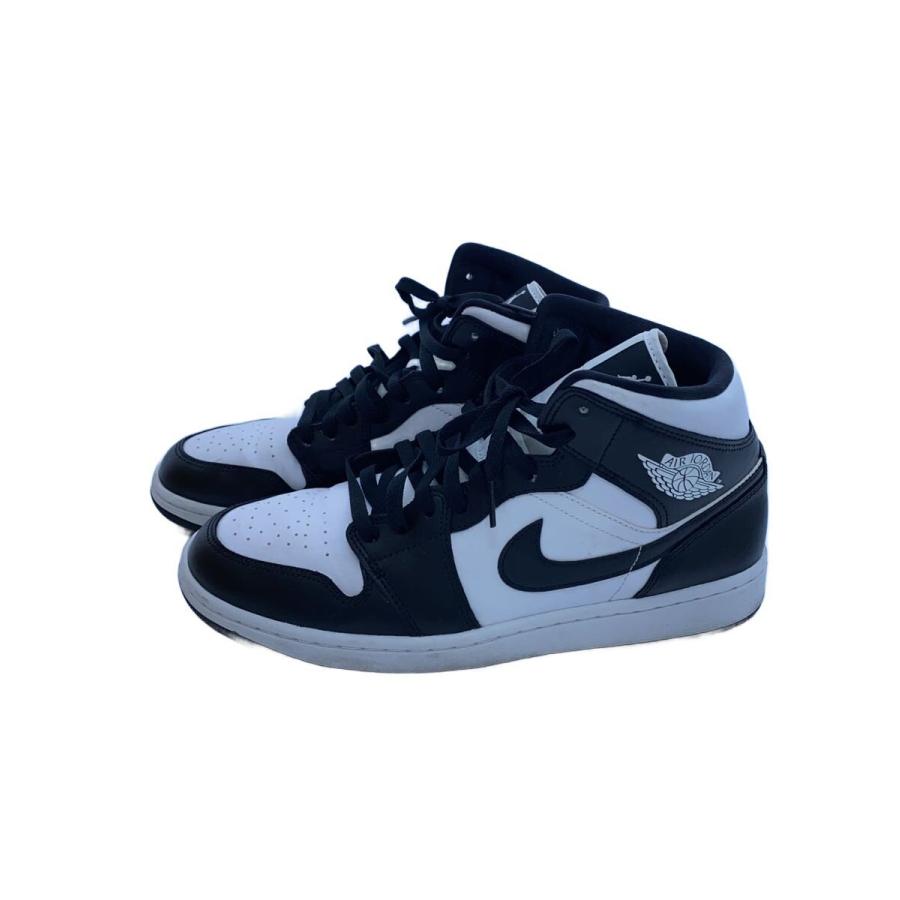 NIKE◇エア ジョーダン 1 MID/28.5cm/BLK : セカンドストリートYahoo 
