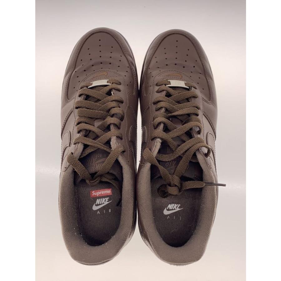 NIKE◇×Supreme/AIR FORCE 1 LOW_エアフォース ロー/28cm/ブラウン