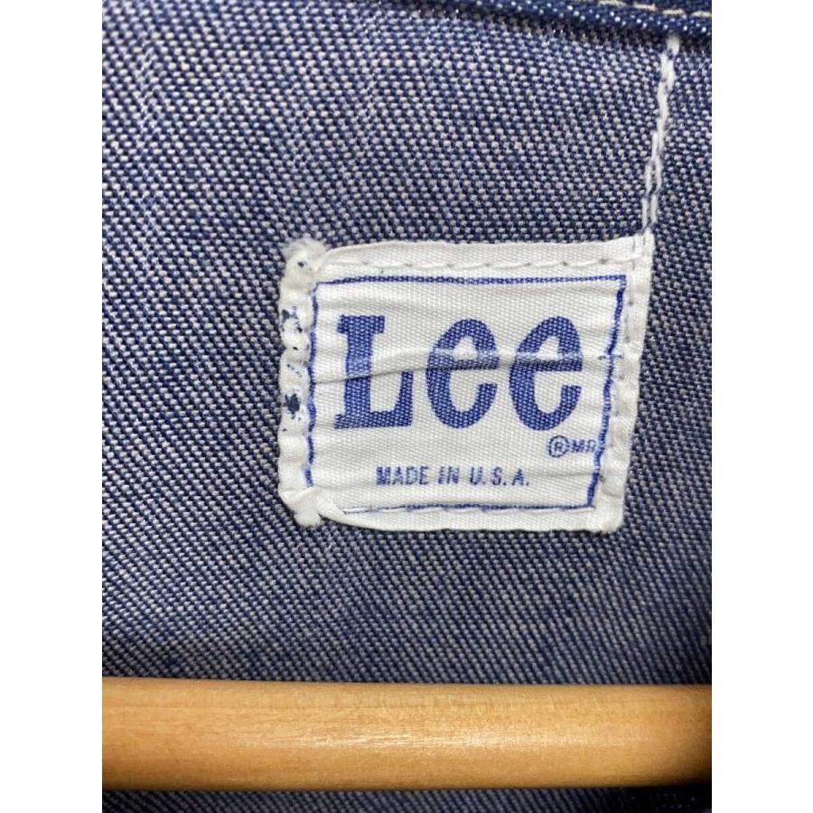 Lee◇70s/91-B/USA製/涙TALON/デニムジャケット/Gジャン/インディゴ