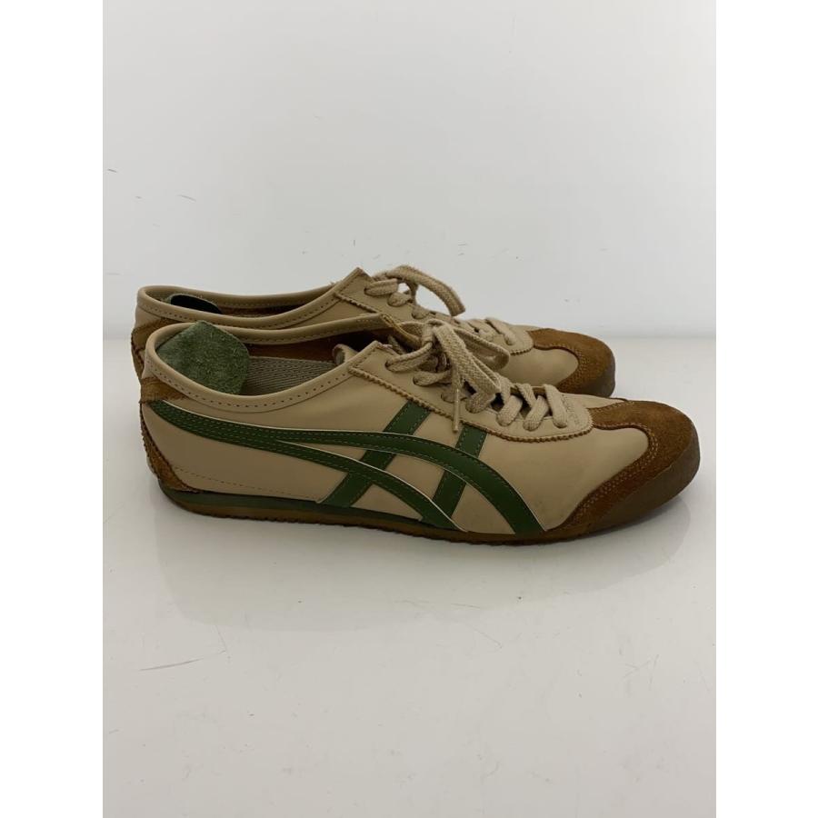 Onitsuka Tiger◇MEXICO 66/ベージュ/グリーン/ローカットスニーカー