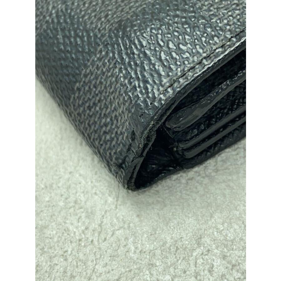 LOUIS VUITTON◇ポルト・フォイユ・アコルディオン_ダミエ・グラ 