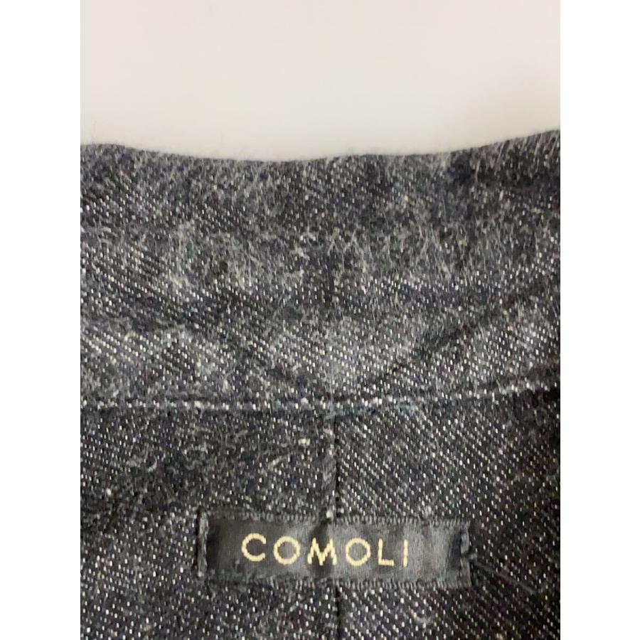 COMOLI◇24SS/デニムコモリシャツ/長袖シャツ/4/デニム/BLK/A03 COMOLI◇24SS/デニムコモリシャツ/長袖シャツ/4/デニム/BLK/A03