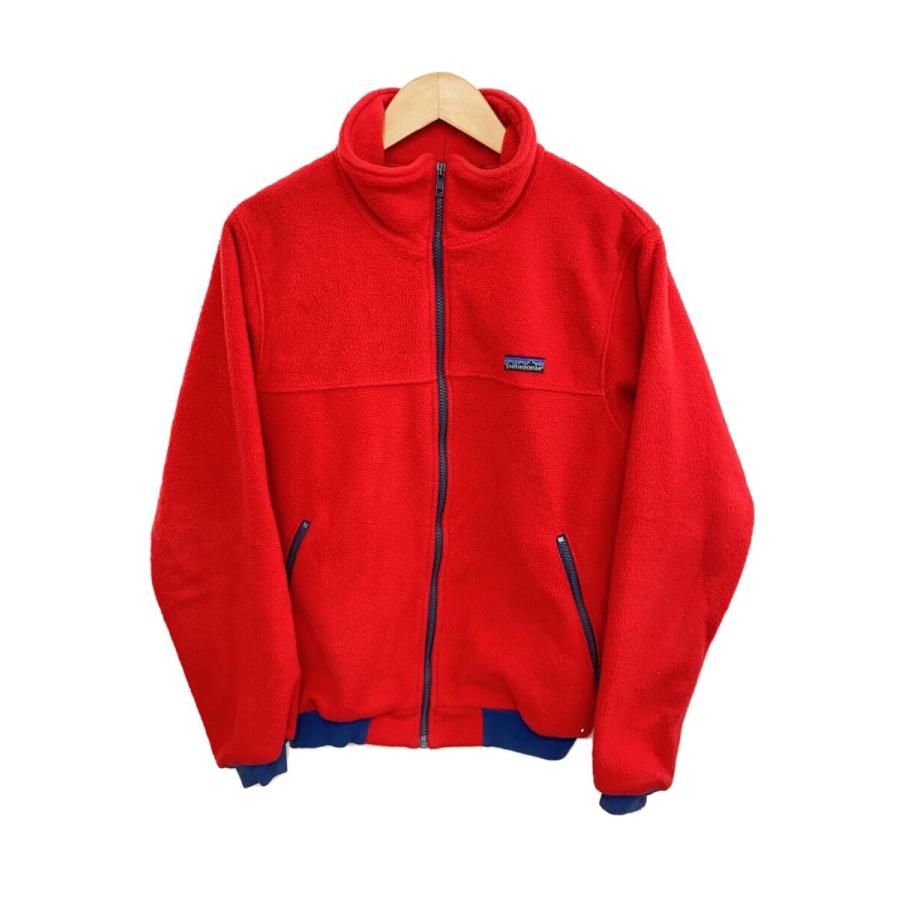 patagonia◇フリースジャケット/M/ポリエステル/RED/ : セカンド
