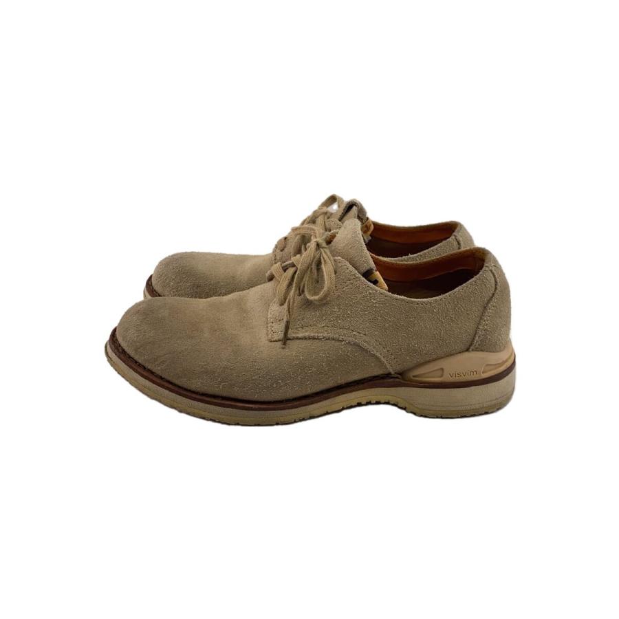 靴 Visvim Virgil plain toe folk visvim◇VIRGIL PLAIN TOE FOLK/US8/BEG/スウェード : セカンド