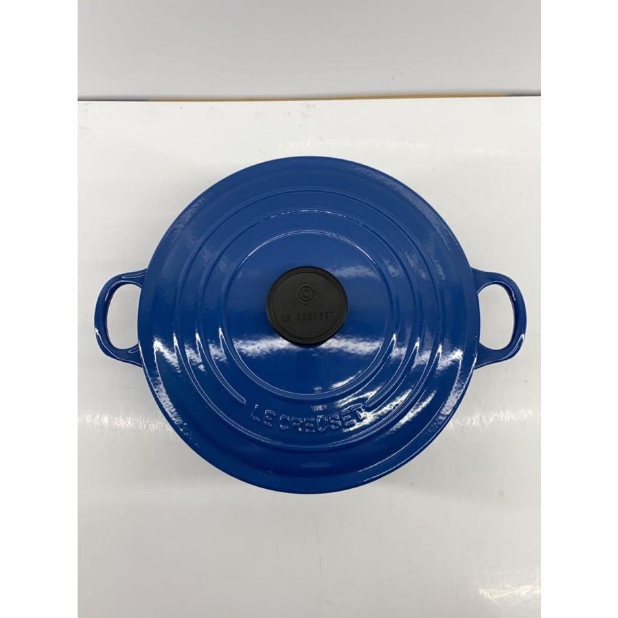 LE CREUSET ブルー 両手鍋 24cm Le Creuset 【並行輸入品】 ル・クルーゼ ルクルーゼ 両手鍋
