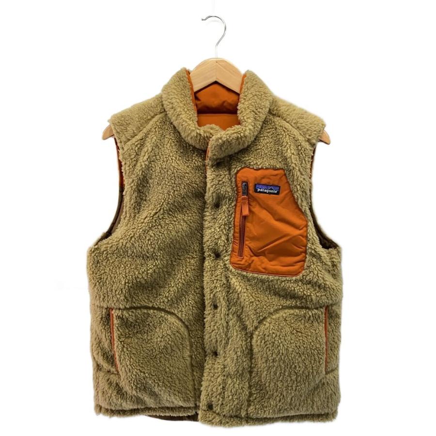 patagonia◇ダウンベスト/S/ポリエステル/BRW/無地/27588FA21
