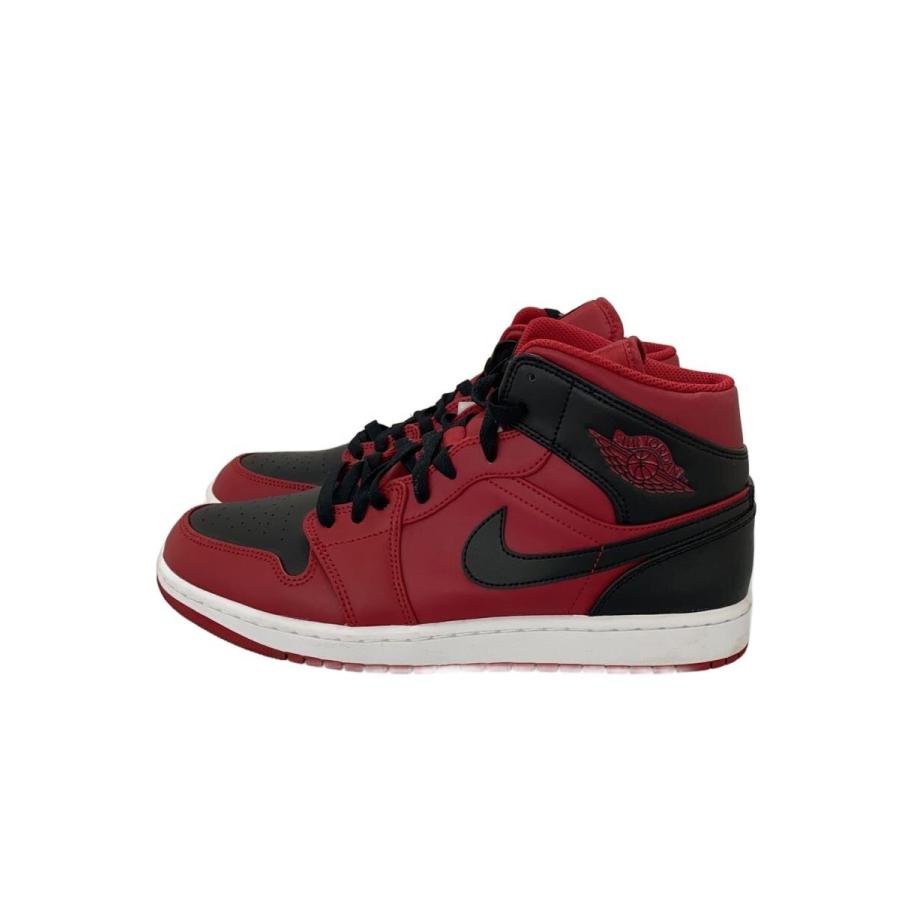NIKEエアジョーダン1MID 28cm NIKE◇AIR JORDAN 1 MID_エア ジョーダン ミッド/28cm/RED : セカンド