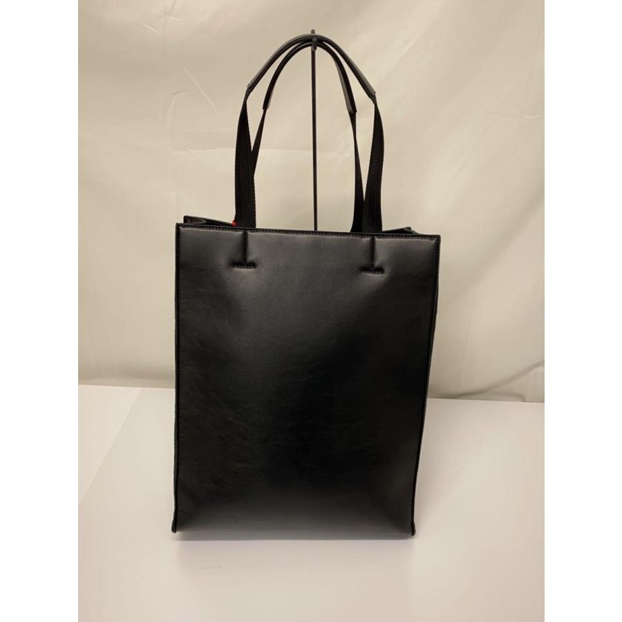 DIESEL◇HOLI-D SHOPPER トートバッグ/フェイクレザー/BLK DIESEL◇HOLI-D SHOPPER トートバッグ/フェイクレザー/BLK