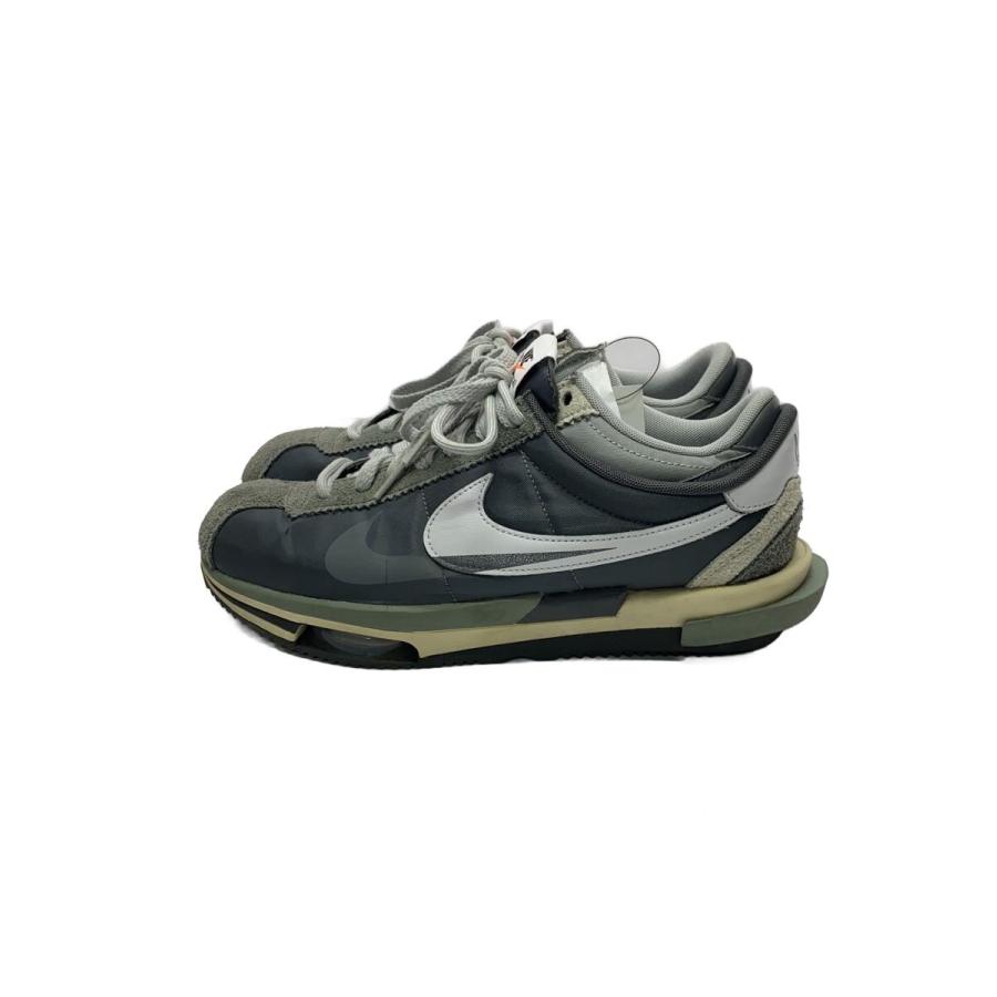 NIKE◇SACAI X ZOOM CORTEZ_サカイX コルテッツ/27.5cm/GRY : セカンド 