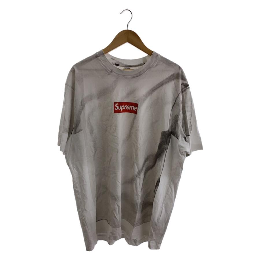 Supreme◇24SS/MM6 Maison Margiela Box Logo Tee/XL/コットン/WHT