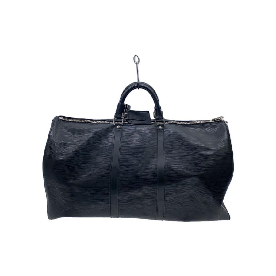 LOUIS VUITTON◇キーポル55_エピ_BLK/レザー/BLK : セカンドストリート