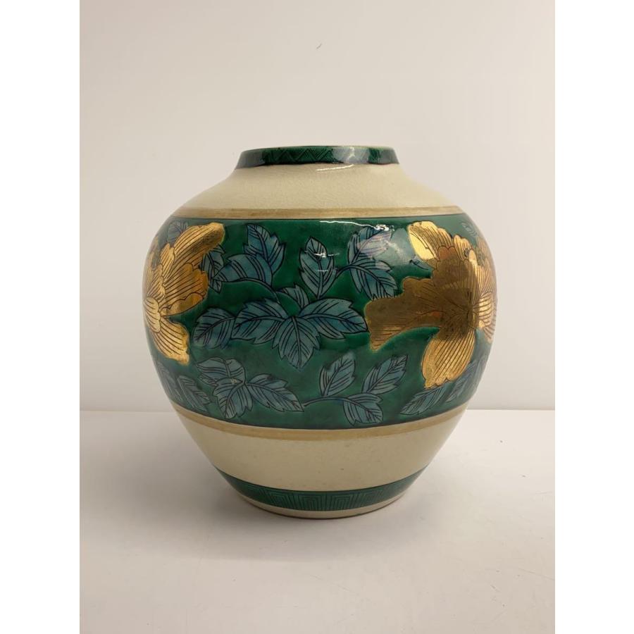 九谷焼◇壷・花瓶/文翠作/H:42cm/W:8cm/花器/インテリア雑貨 