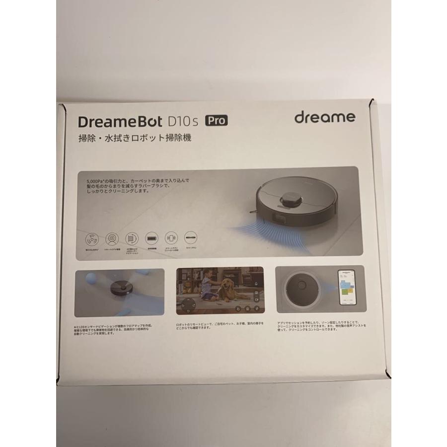 dreame/ロボット掃除機/rls6a/DreameBot D10s Pro/掃除・水拭き