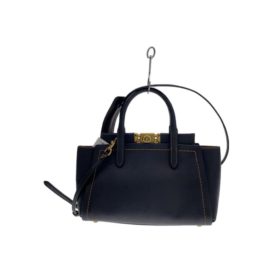COACH◇トループ キャリーオール/ハンドバッグ_オールレザー/レザー 