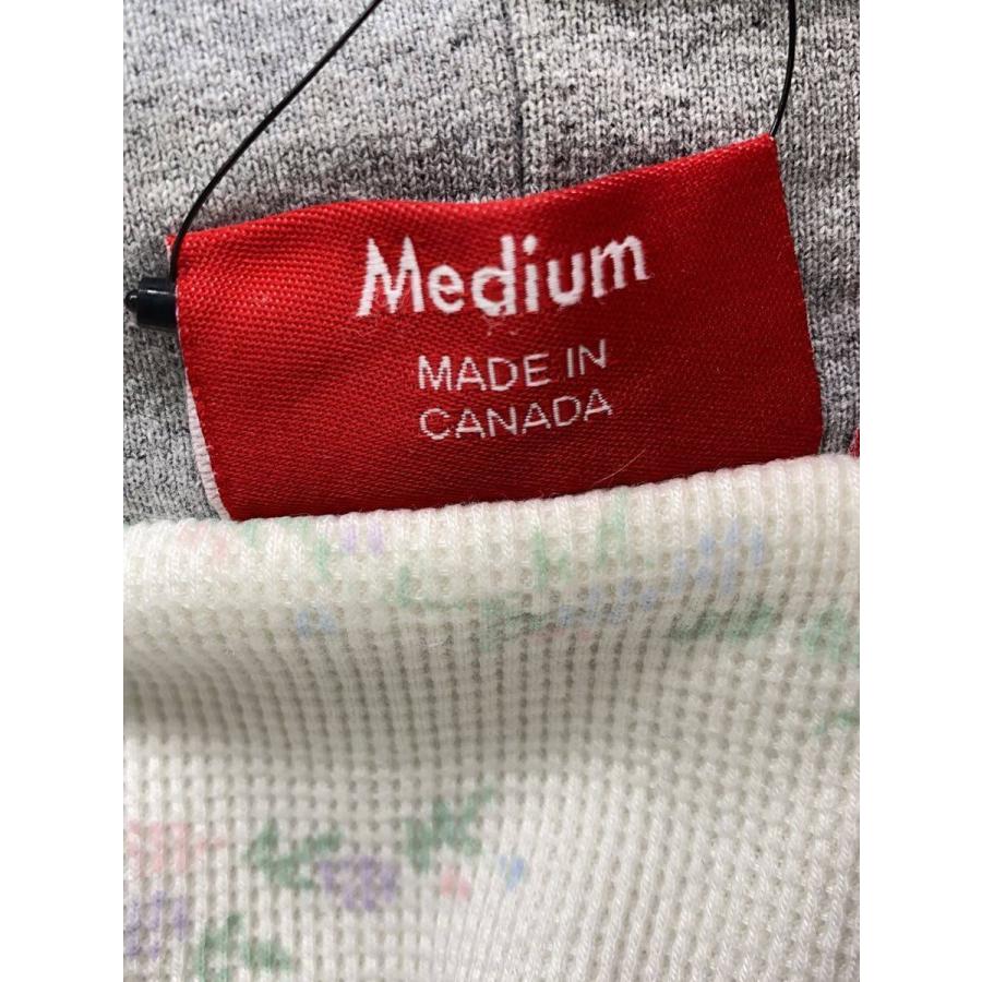 Supreme◇ジップパーカー/SMALL BOX THERMAL ZIP UP/M/グレー/裏地