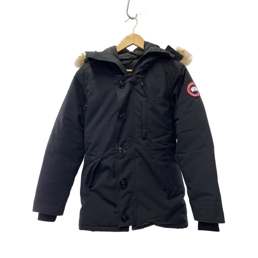 CANADA GOOSE◇ダウンジャケット/XS/ポリエステル/NVY/無地/3426MA