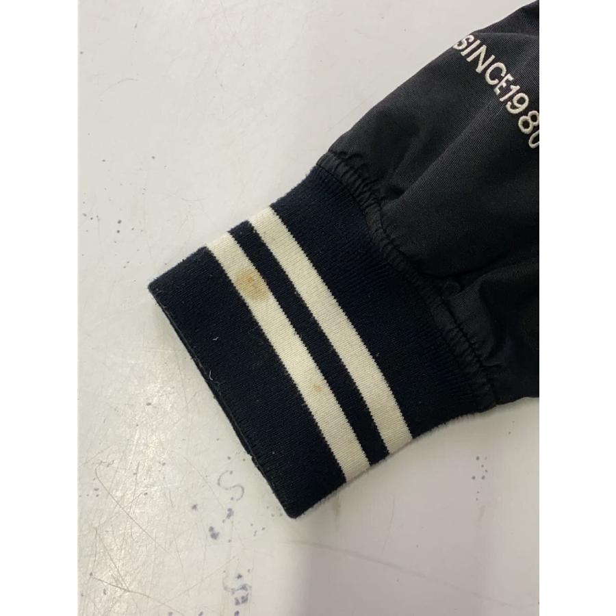 週末値引中 激レア Stussy スタジャン ブラック/ホワイト STUSSY