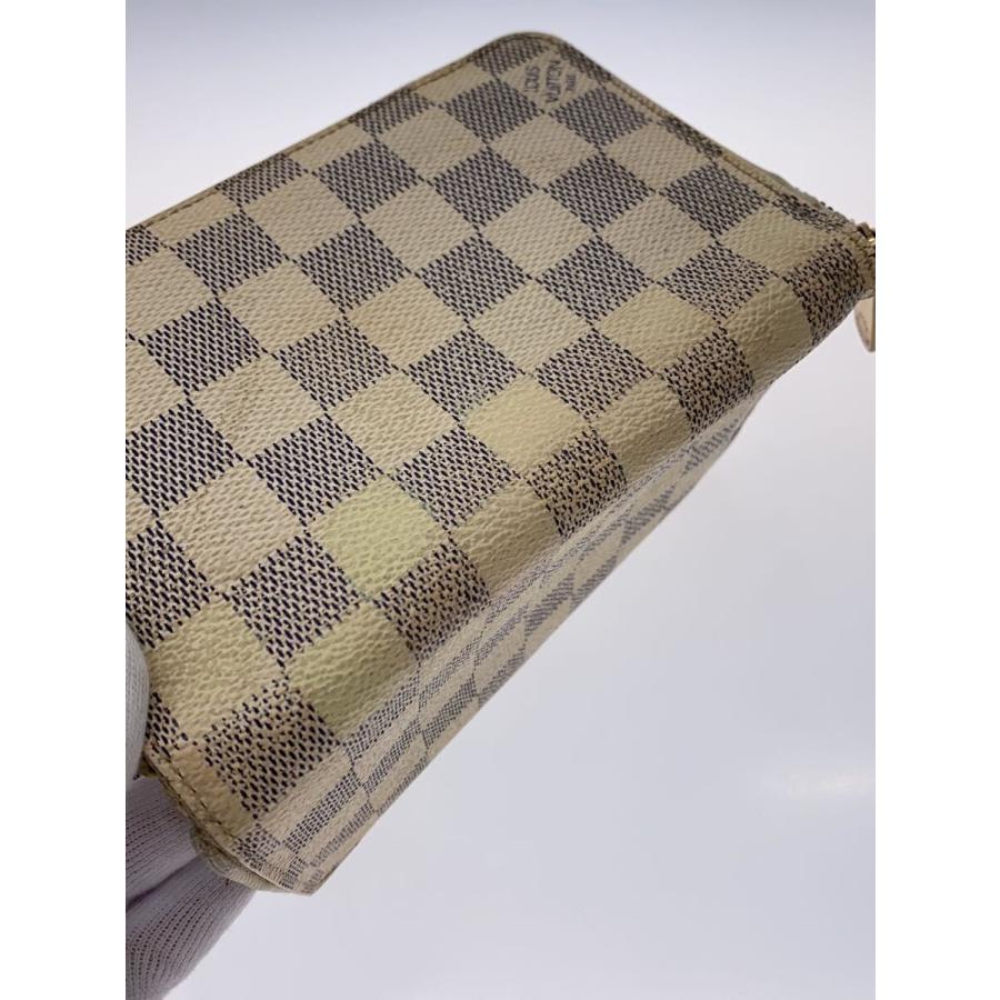 LOUIS VUITTON ダミエ アズール 長財布　ジッピー　コンパクト LOUIS VUITTON◇ジッピー・コンパクトウォレット_ダミエ・アズール/PVC