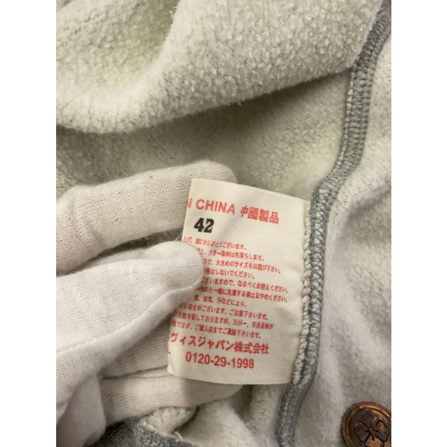 EVISU◇カモメ刺繍/ジップパーカー/42/コットン/GRY// : セカンド