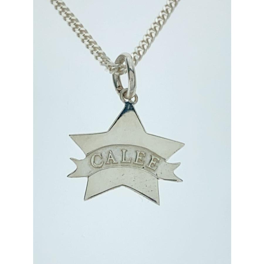 CALEE / 24SS/シルバースターネックレス/SILVER/925/シルバー/トップ有/メンズ/CL-24SS001JW CALEE◇24SS/シルバースターネックレス/SILVER/925/シルバー/トップ有
