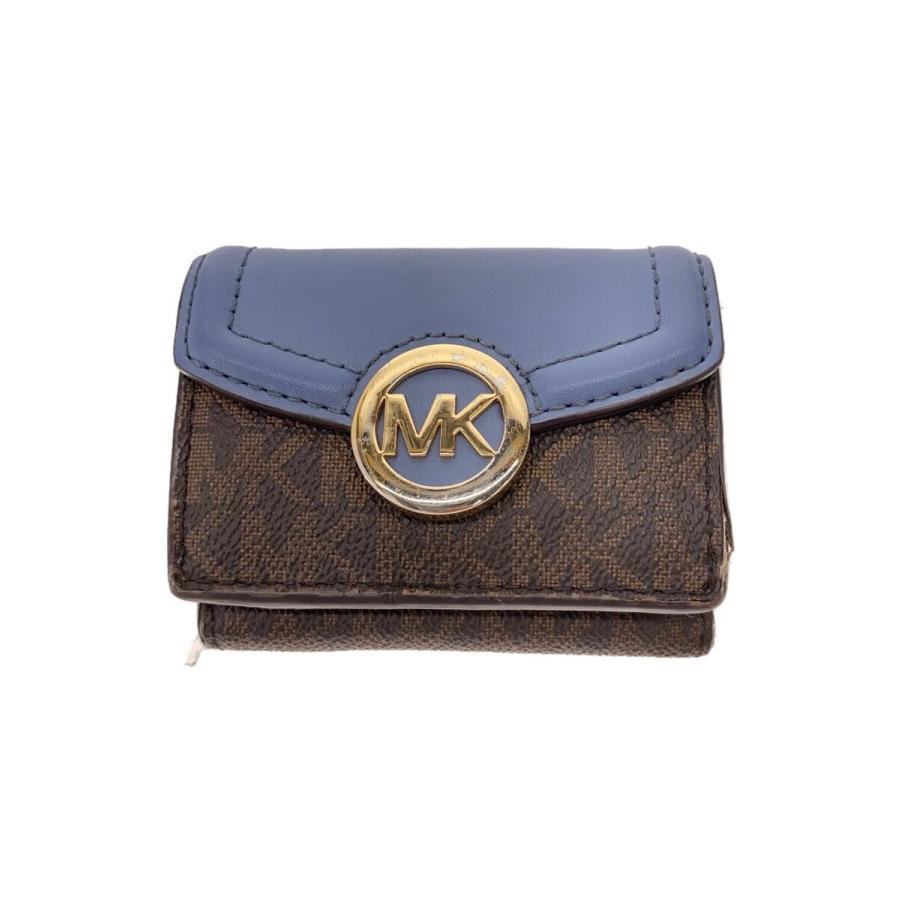 MICHAEL KORS◇3つ折り財布/PVC/BRW/レディース : セカンドストリート