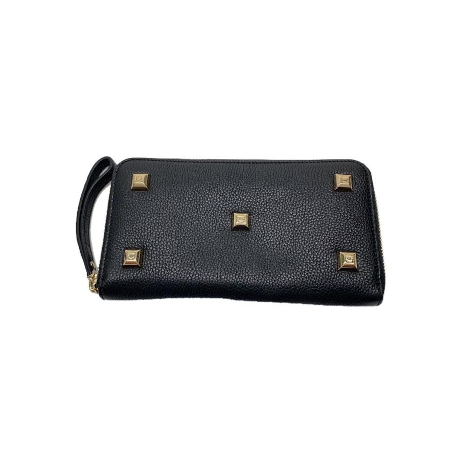 Salvatore Ferragamo ダブルガンチーニ　ラウンドジップ　長財布 Salvatore Ferragamo◇ガンチーニ/長財布/レザー/ラウンドジップ