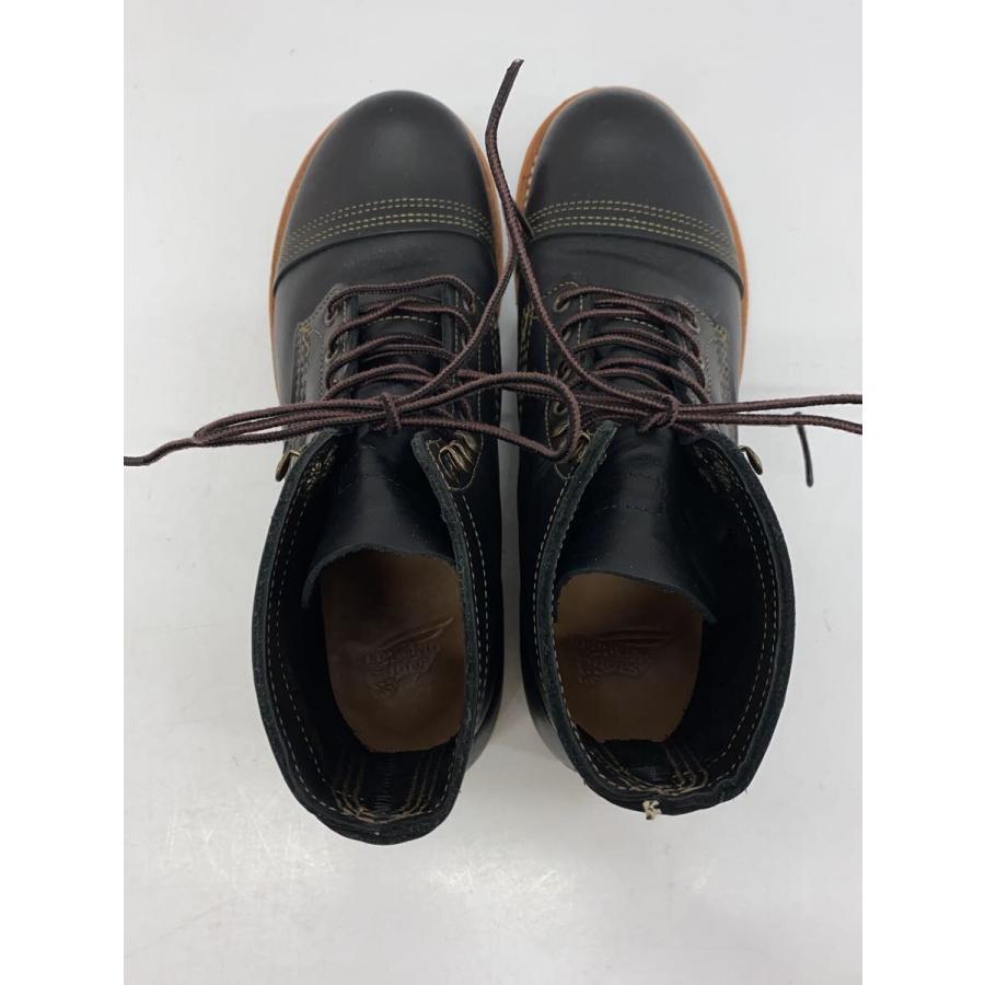 RED WING◇Iron Ranger/ブーツ/US8/BLK/レザー/4331// : セカンド