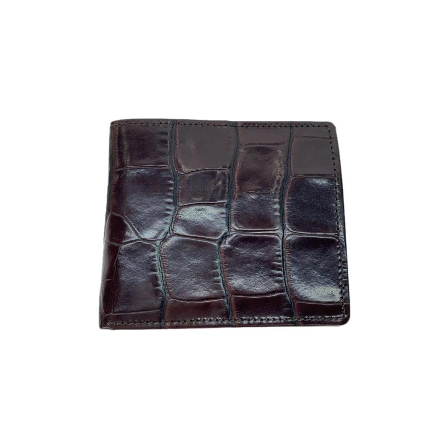 MULBERRY◇2つ折り財布/レザー/ブラウン/メンズ : セカンドストリート