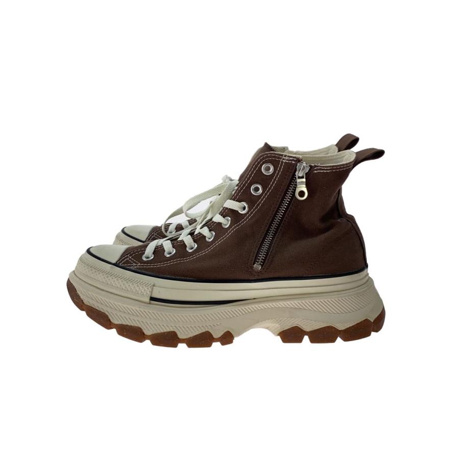 CONVERSE / ハイカットスニーカー/27.5cm/BRW/キャンバス/1SE364 CONVERSE◇ハイカットスニーカー/27.5cm/BRW/キャンバス/1SE364